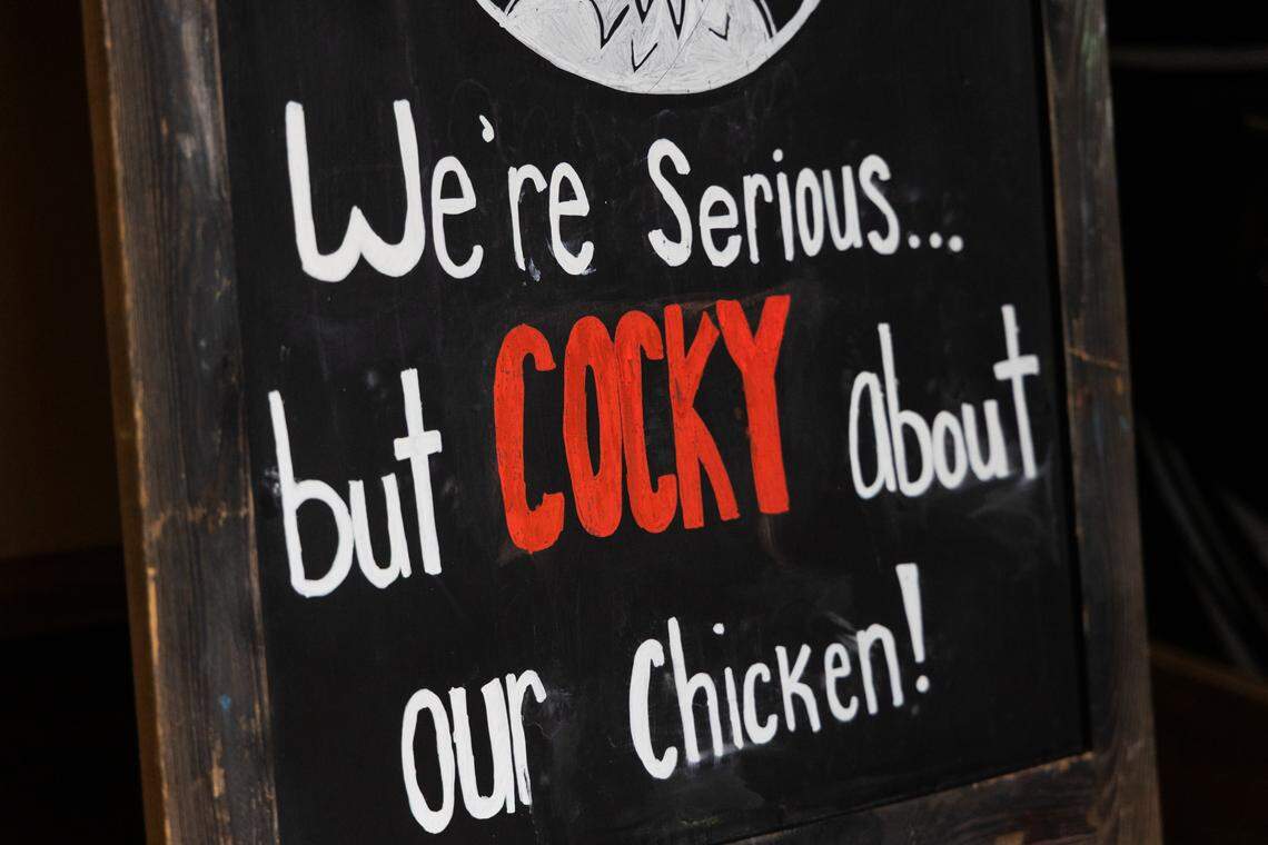 Chickieboom's Hot Chicken, a pop-up and ghost-kitchen restaurant inside of the Publico location in the Bull Street District on Thursday, August 14, 2025. The business exists ever day of the week online, but only takes over the menu on Thursdays at Publico.