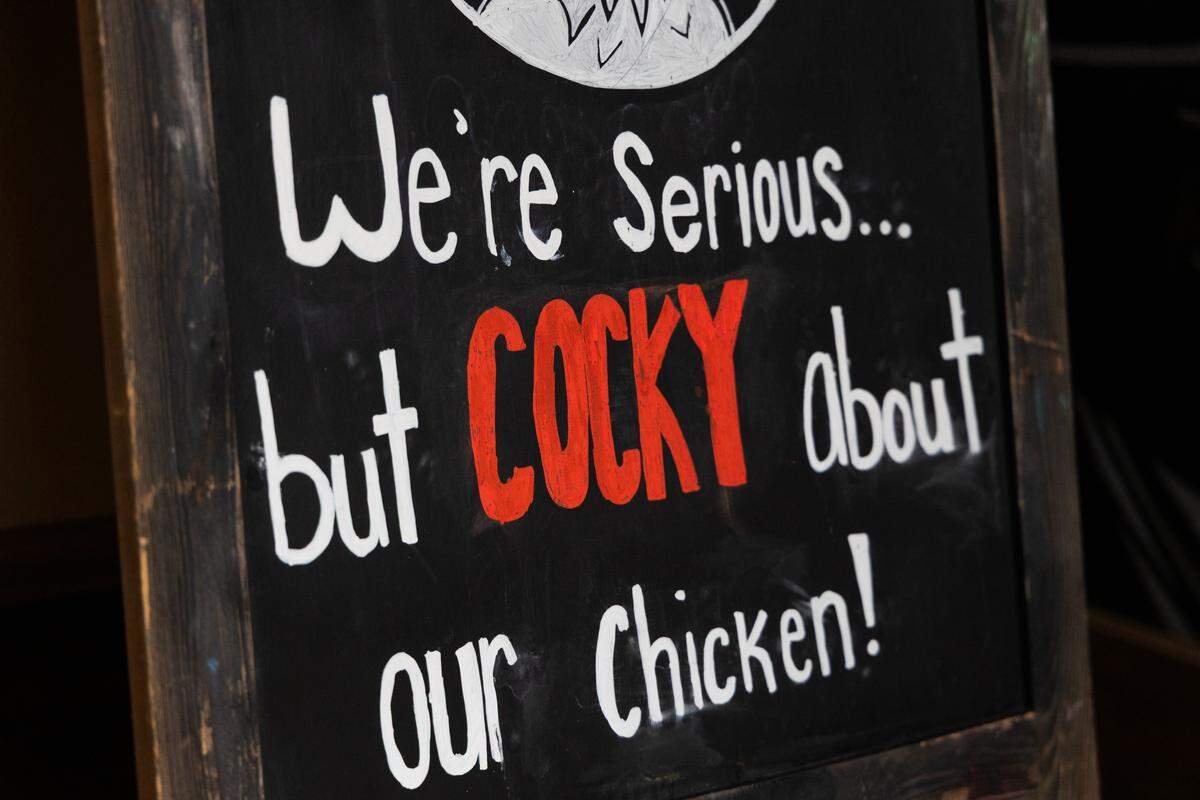 Chickieboom's Hot Chicken, a pop-up and ghost-kitchen restaurant inside of the Publico location in the Bull Street District on Thursday, August 14, 2025. The business exists ever day of the week online, but only takes over the menu on Thursdays at Publico.