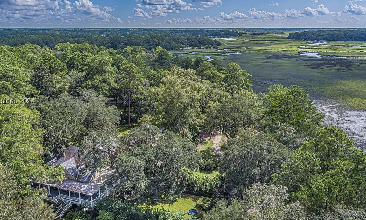 Forest covers 65 of the 68 acres of Dean Hall in Beaufort County.
