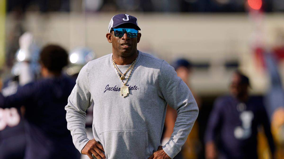 Deion Sanders left Jackson State to coach at Colorado.