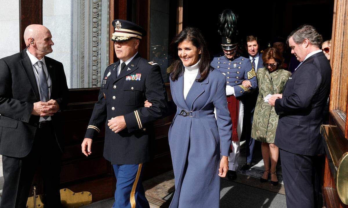 Former SC Governor Nikki Haley said she wants former President Donald Trump to say comments to her face in presidential debate after he mocked her husband’s military service.