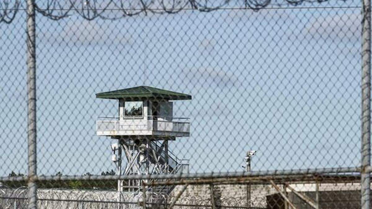 A prison scene