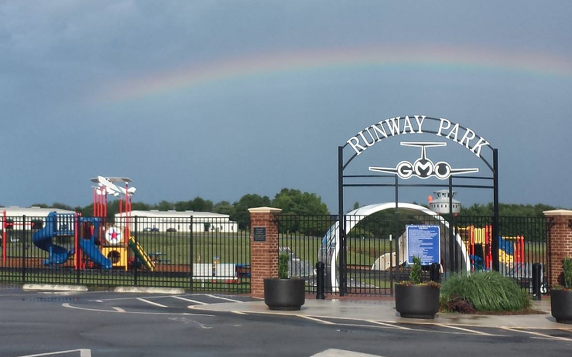 Runway Park at the Greenville Municipal Airport offers plane-themed play and education for children.
