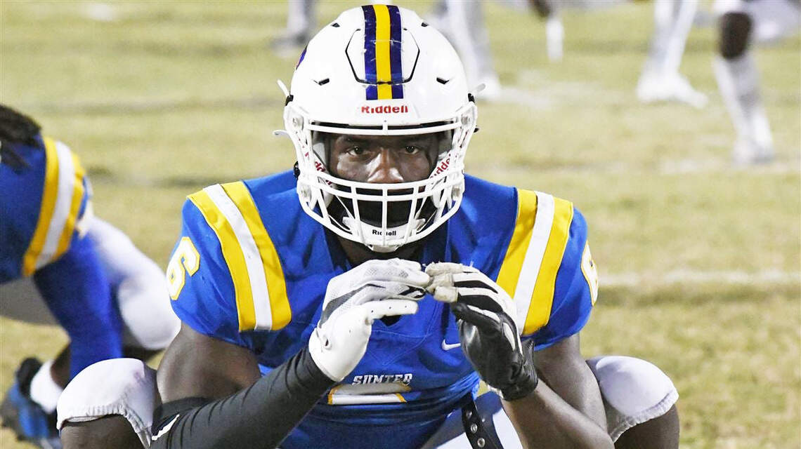 Sumter High defensive lineman among South Carolina’s visitors for weekend