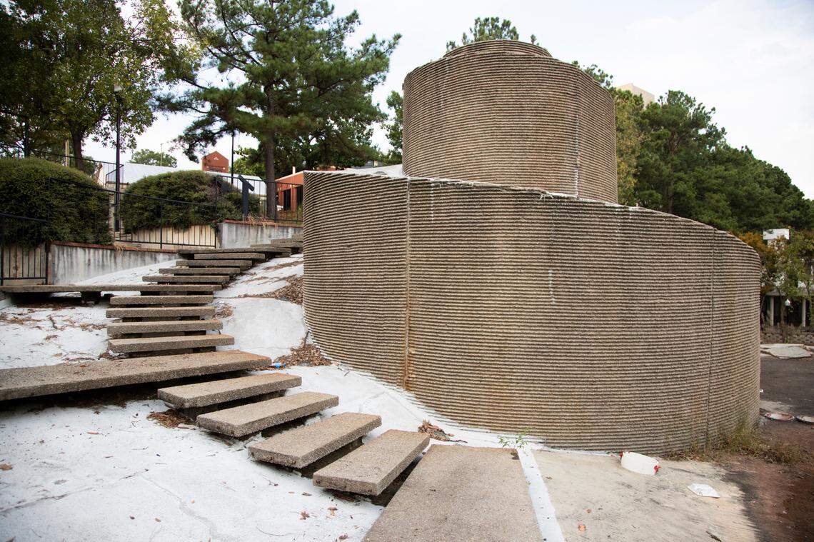 Finlay Park in downtown Columbia, South Carolina on Thursday, September 1, 2021. 