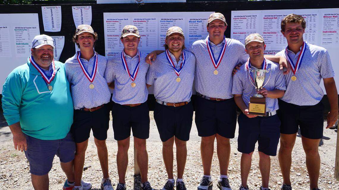 Lowcountry teams dominate 2025 SCISA boys golf championships