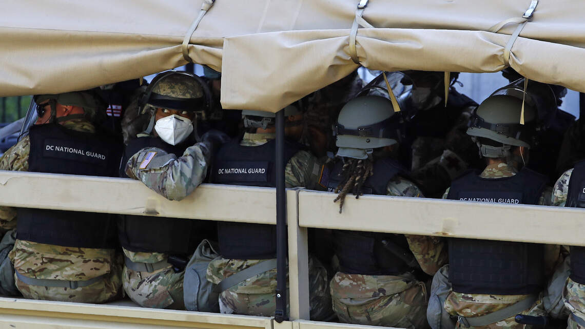 South Carolina National Guard soldiers headed to Washington at Trump’s request