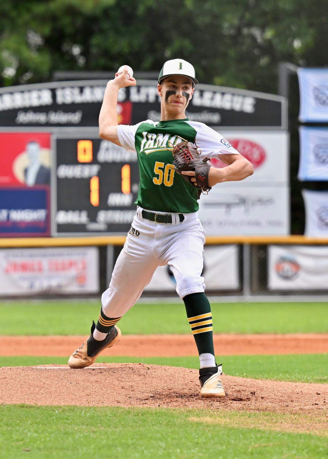 Joe Giuletti is the Irmo All-Stars’ top pitcher