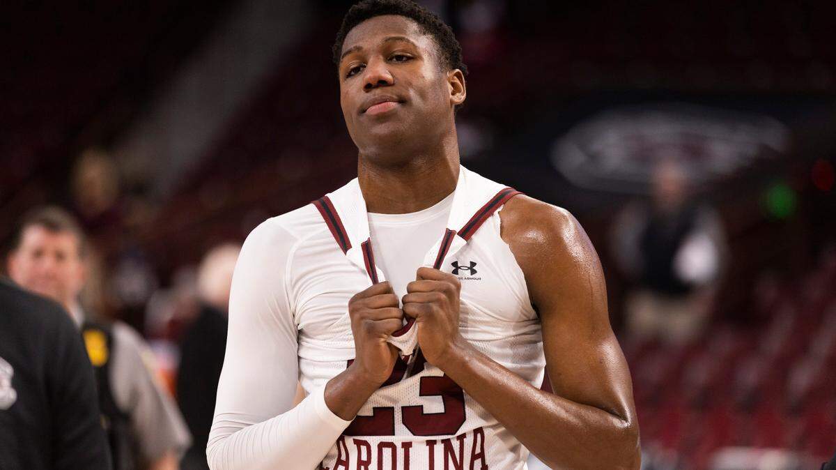 South Carolina forward Gregory “GG” Jackson