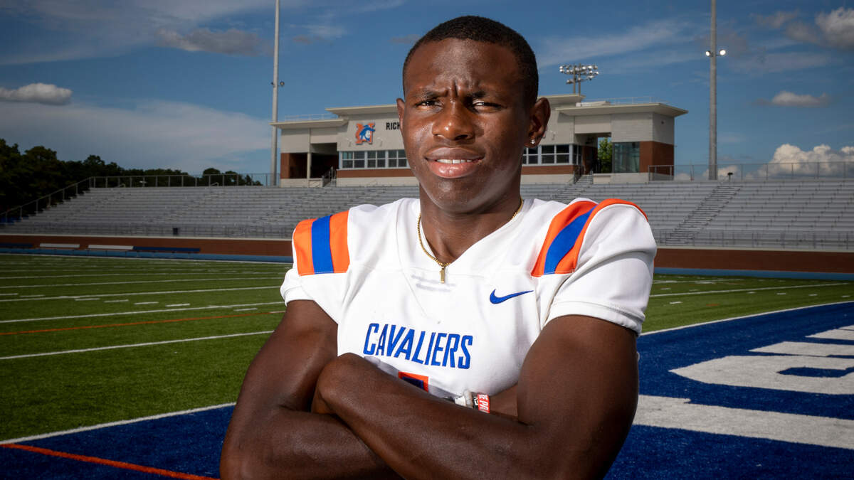 Will Wilson is a quarterback at Richland Northeast High School. His dad, Walt Wilson, is the Cavaliers’ head football coach.