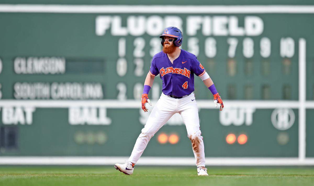 Clemson senior Grayson Byrd (4)