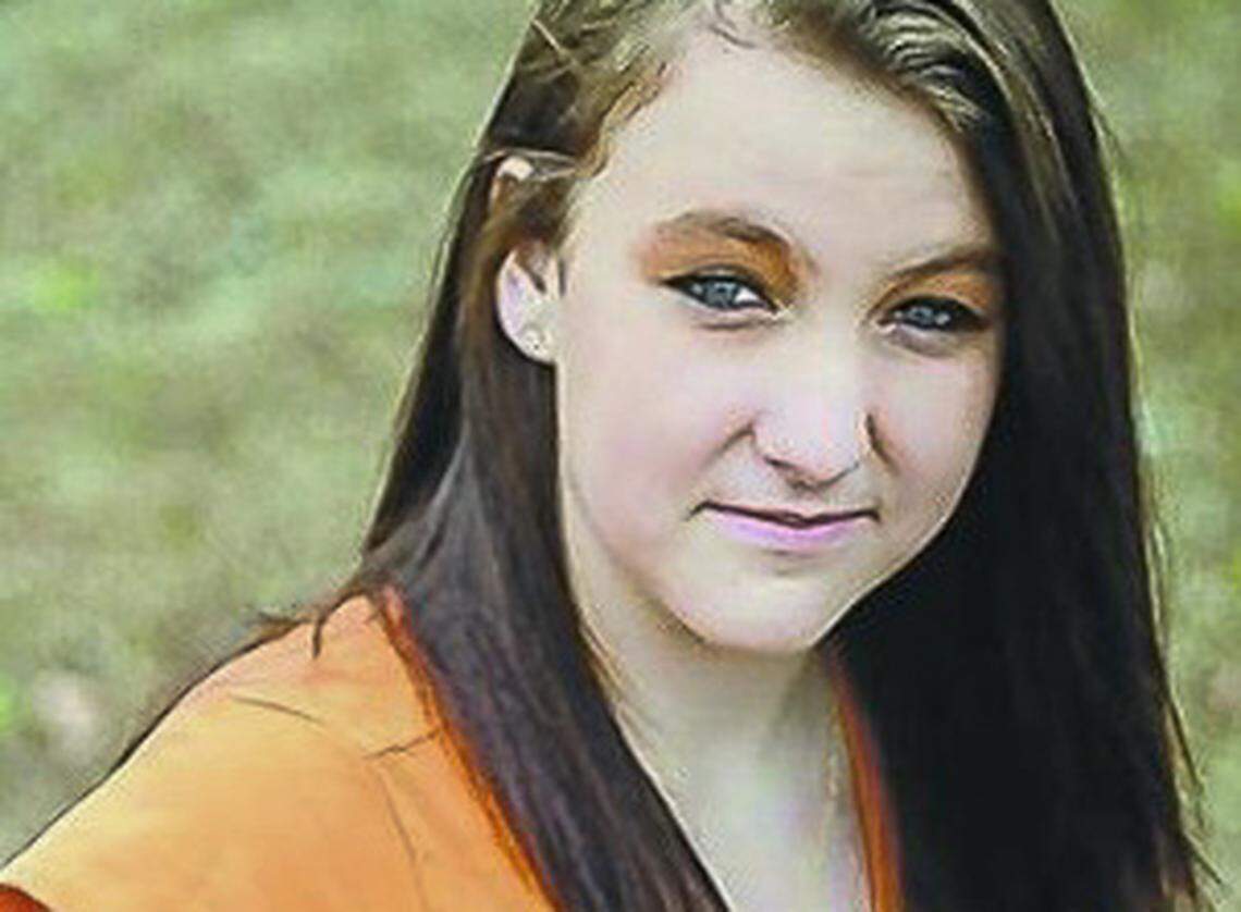 Kerrie Edgerley at about 14 years old. News outlets reported that the Department of Social Services and authorities were looking for her after disappearing from state custody in 2014.