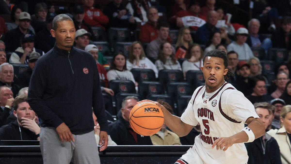 South Carolina's Meechie Johnson 