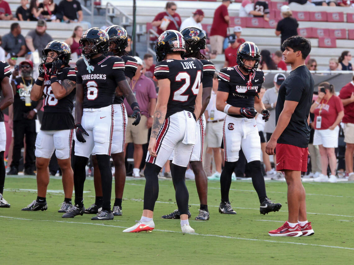 New kicker won’t play today for Gamecocks. Live updates from USC-Towson game