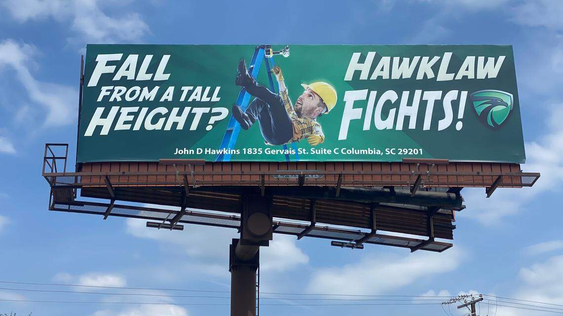 The HawkLaw law firm’s aggressive advertisements have come under fire from the state’s legal establishment.
