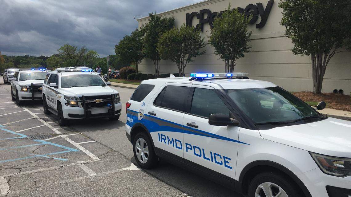 A shooting was reported at Columbiana Centre mall in Columbia, S.C., drawing heavy law enforcement presence on Saturday, April 16, 2022.