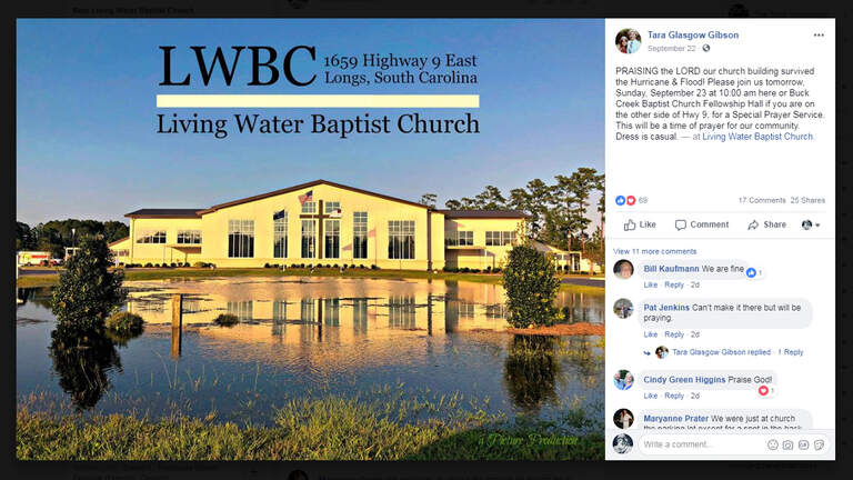 Worshipers refused to let Florence’s floods stop them. They took boats to church
