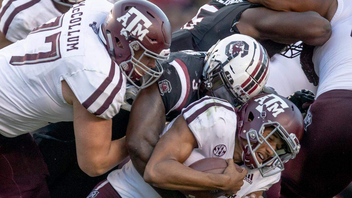 South Carolina hosts Texas A&M on Oct. 22.