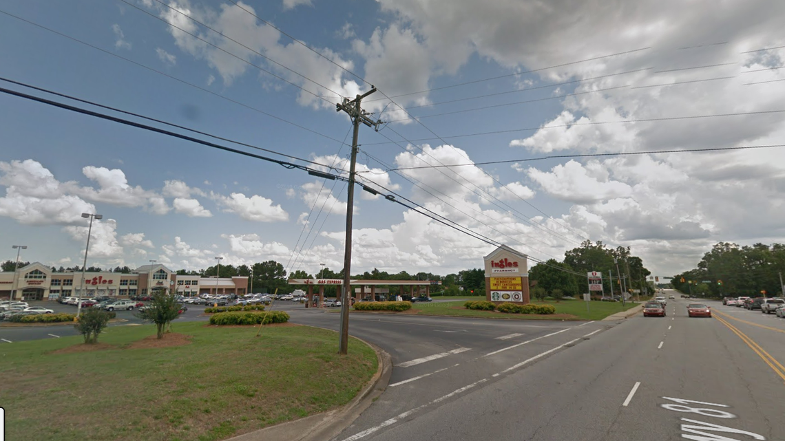 The Anderson County Sheriff’s Office says it has a “person of interest” in the case of a reported kidnapping and sexual assault that began in the parking lot of this grocery store.