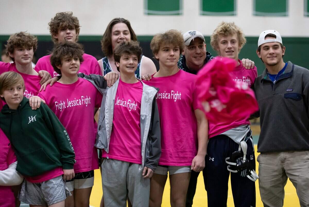Heathwood Hall defeated Cardinal Newman and finished third in the SCISA 2022 Duals State Wrestling Tournament at Ben Lippen on Saturday, February 5, 2022.