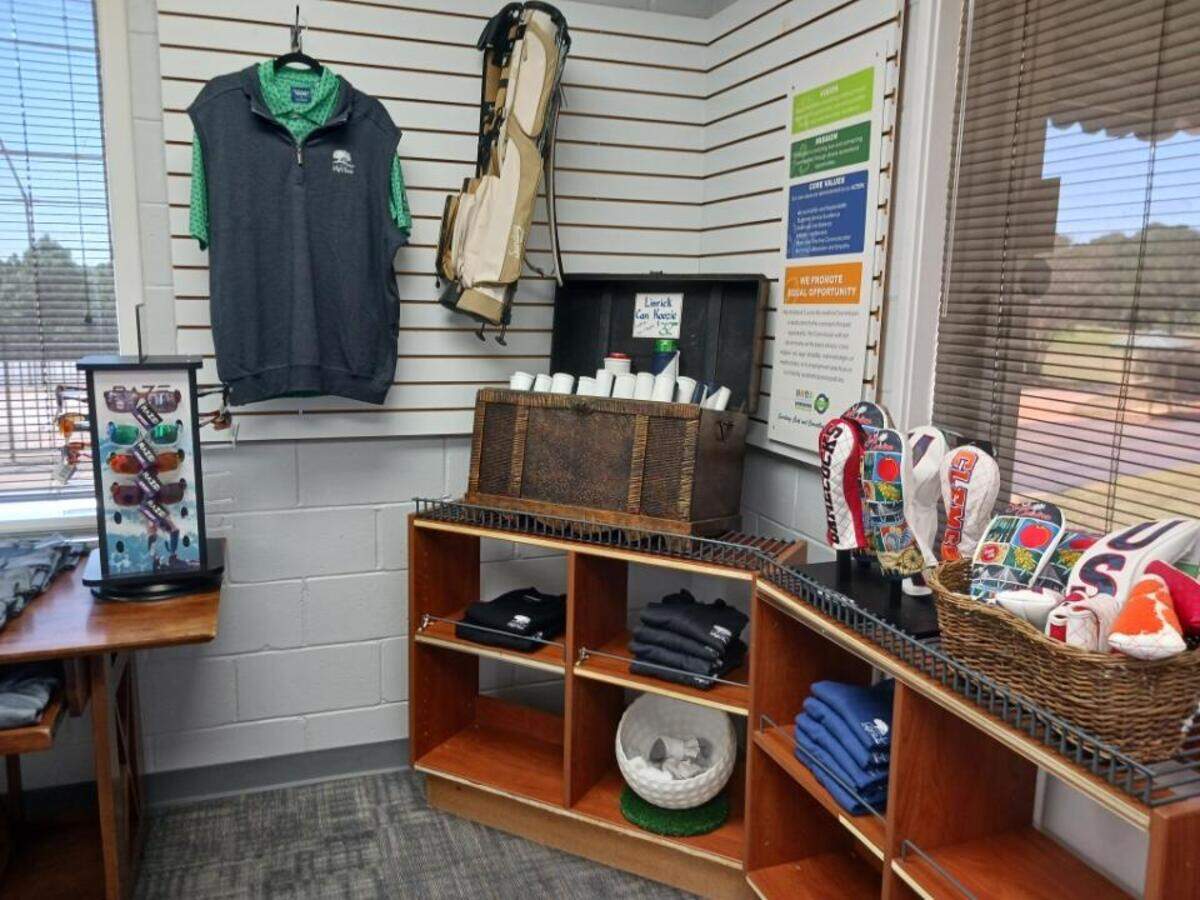 The renovated pro shop at LinRick Golf Course.