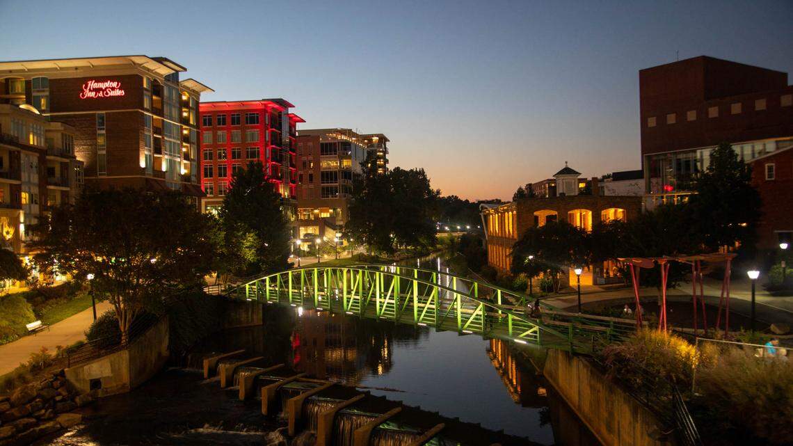 Greenville has been a runaway success. But how will those left behind by progress cope?