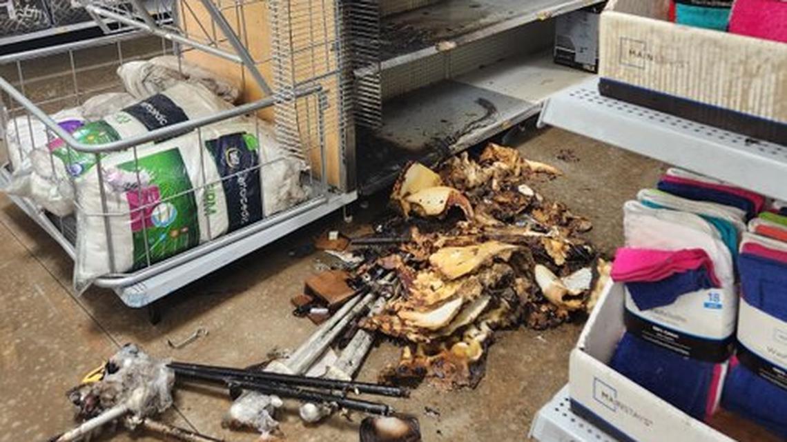 A fire that damaged a Walmart is under investigation, the Columbia Fire Department said.