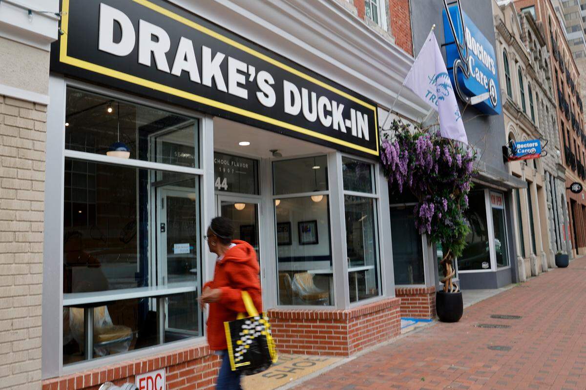 Drake’s Duck-In on Columbia’s Main Street.