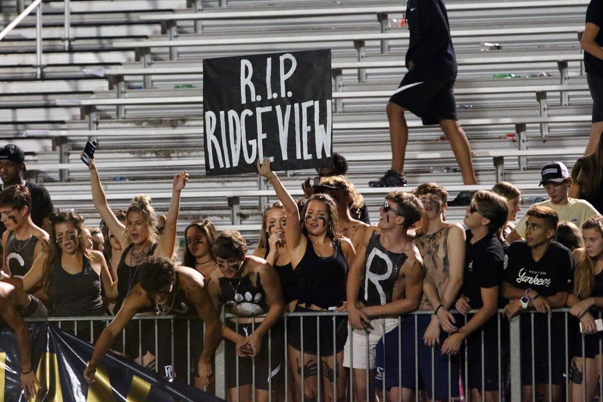 The Blythewood student section