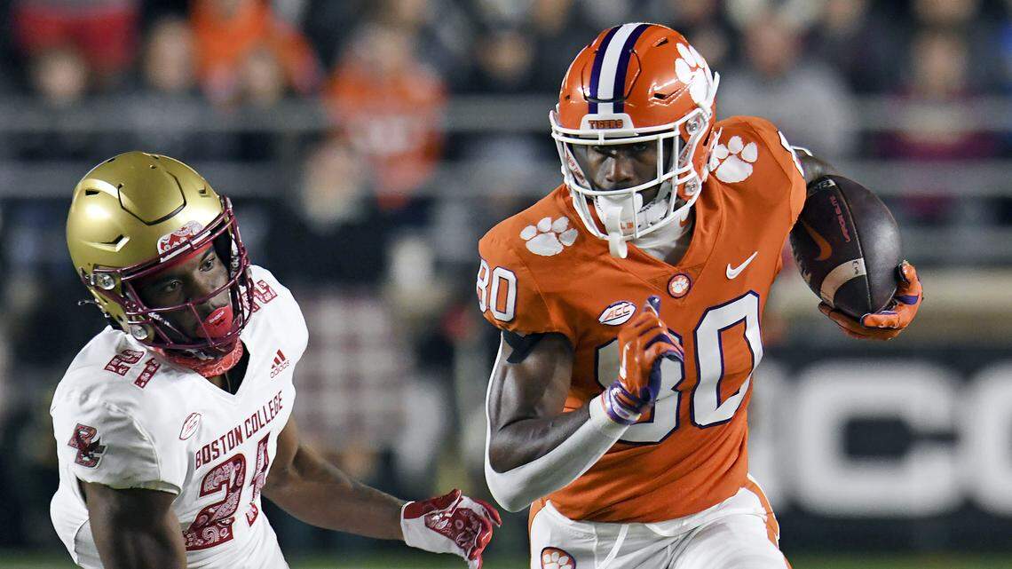 DJ Uiagalelei throws 2 TDs as Clemson football beats Boston College in ACC play
