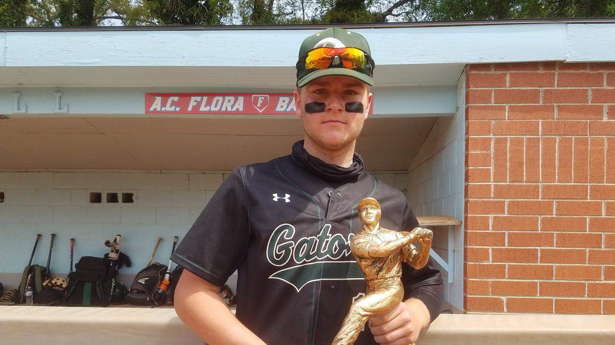 River Bluff’s Beau Hollins was named MVP of 2021 Forest Acres Classic. Hollins commited to South Carolina baseball program.