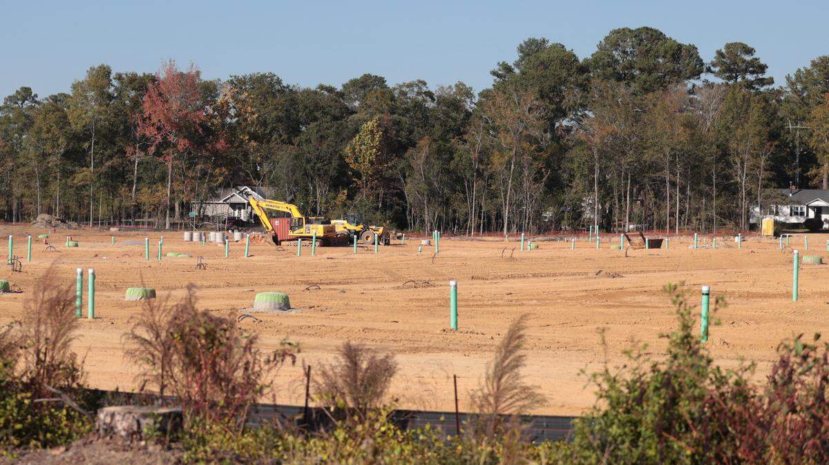 Construction for two housing developments have begun near Patterson Road. Traffic congestion is a concern in the area due to cars lining up on Patterson Road during school pickup and drop-off times at Annie Burnside Elementary School.