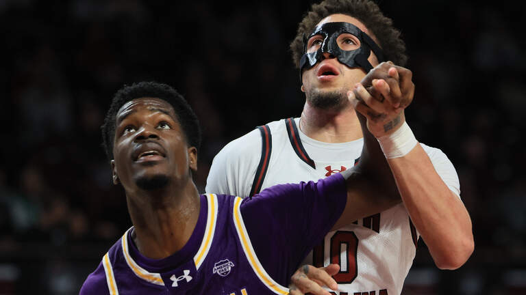 Photos: South Carolina men’s basketball plays Albany