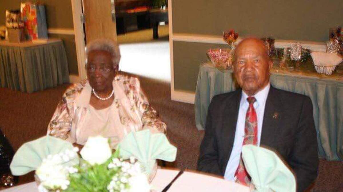 Bernie Pringle, the “oldest black farmer” in South Carolina, with his wife Pearl