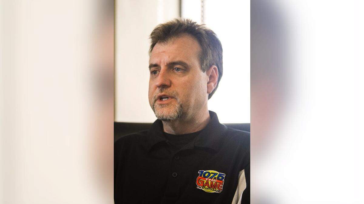 Brent Johnson talked about 107.5 The Game’s new studios when the station moved to downtown Columbia on Gervais Street.