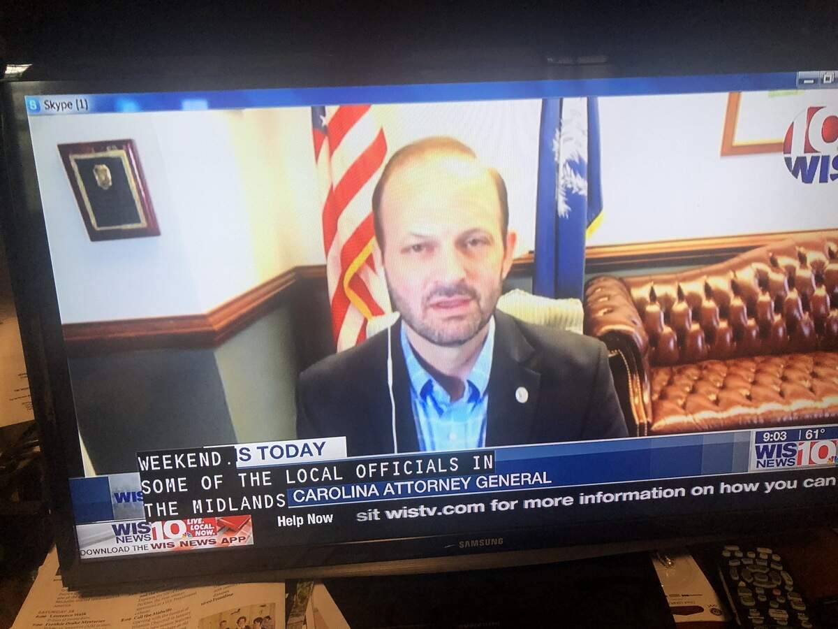 SC Attorney General Alan Wilson said Monday he will not sue towns and cities that are enacting emergency measures to restrict movement to protect citizens from the coronavirus plague.