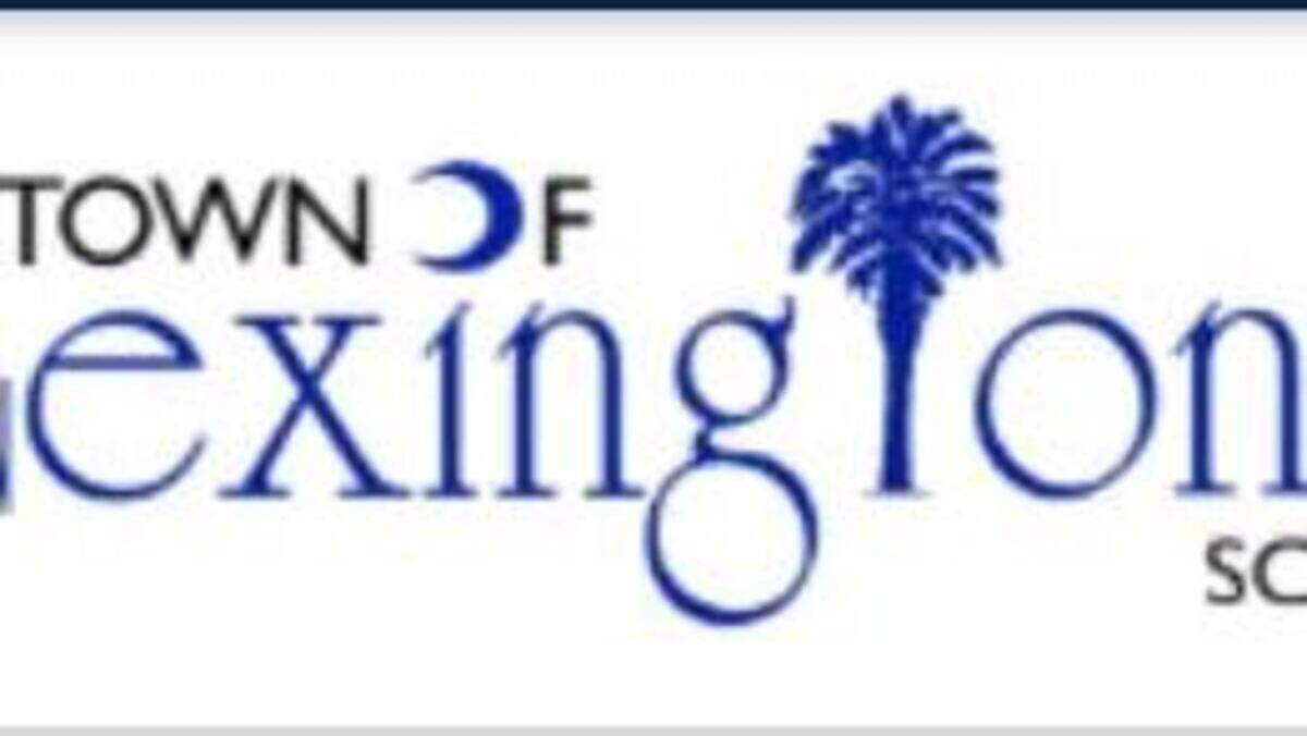 Lexington SC’s current town logo design featured on its website.