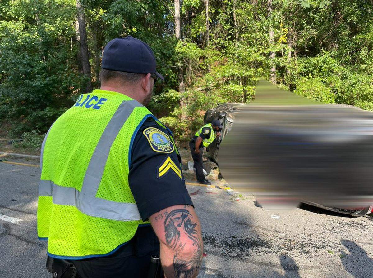 Columbia police investigate a fatal collision.
