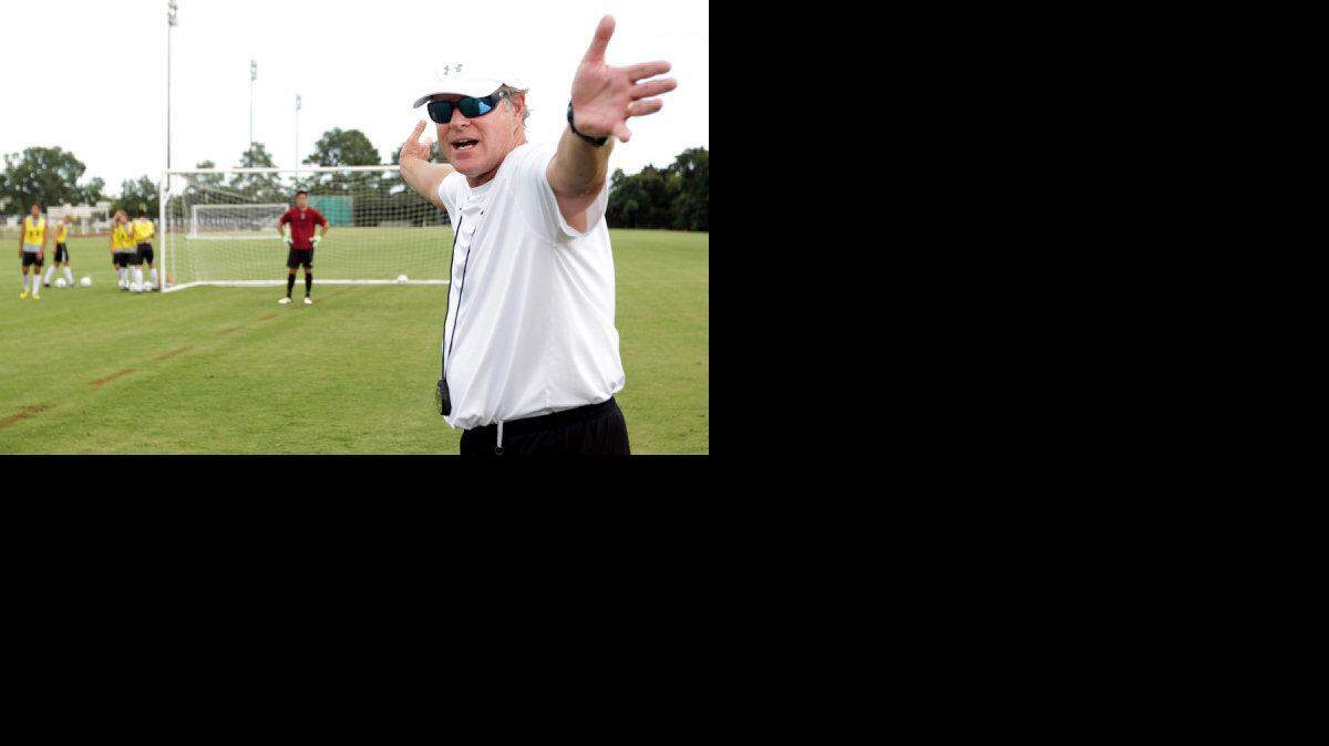 USC men's soccer coach Mark Berson