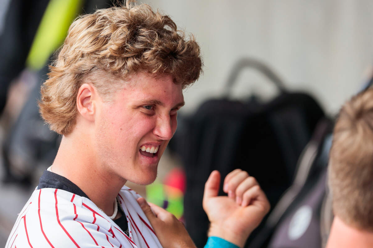 The P27 Blacksmiths’ Skyler Hegler has a torn labrum in his non-throwing shoulder but is choosing playing over surgery.