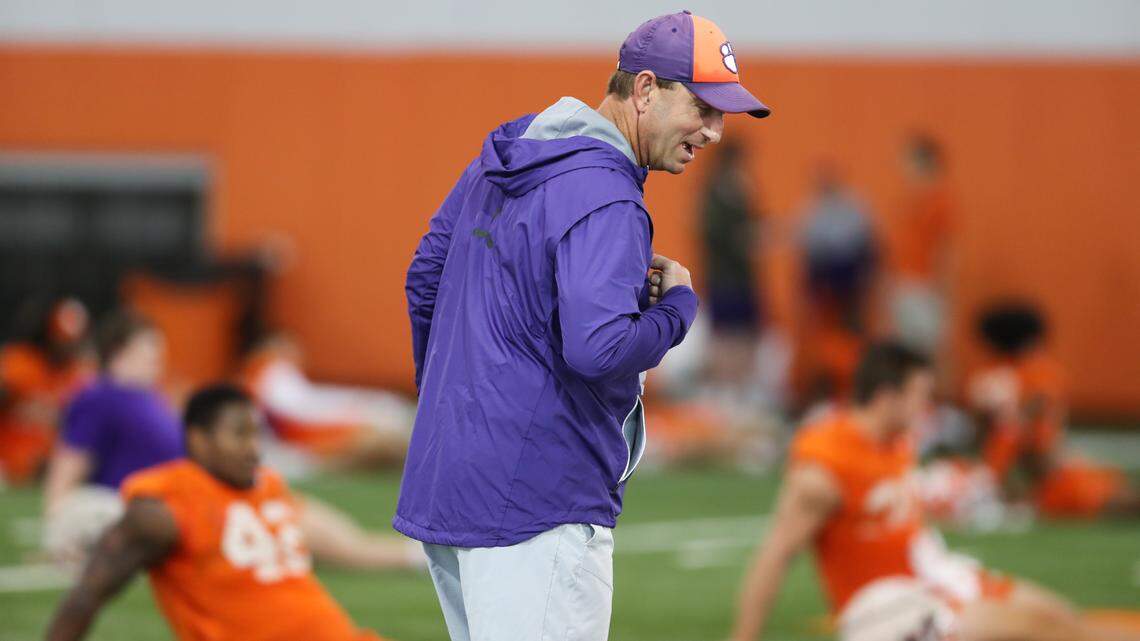 Clemson football and coach Dabo Swinney open 2022 preseason camp Friday.
