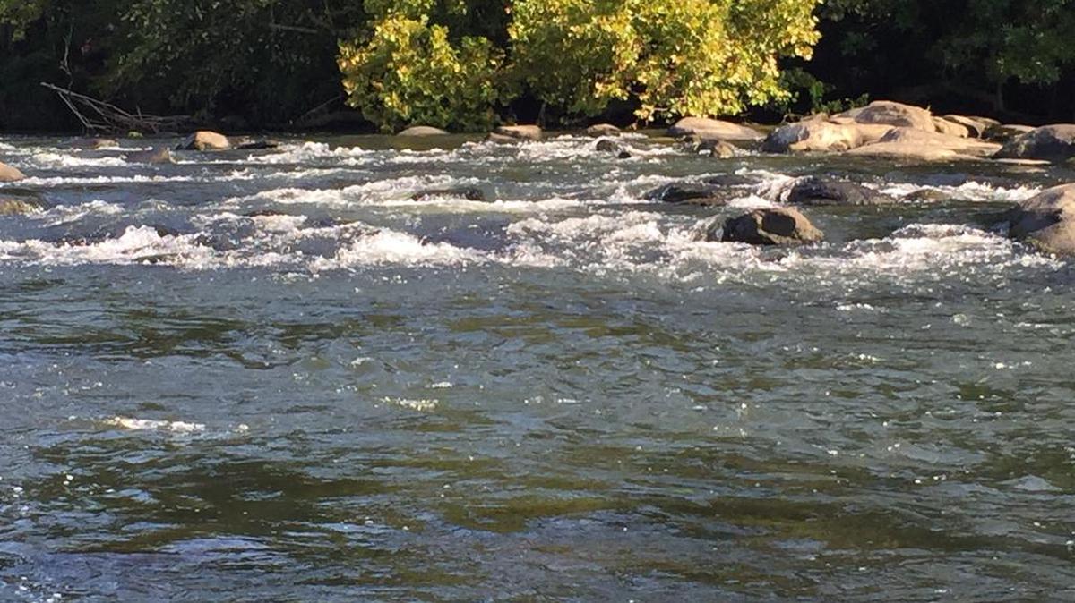 The Saluda River is shown in this file photo.