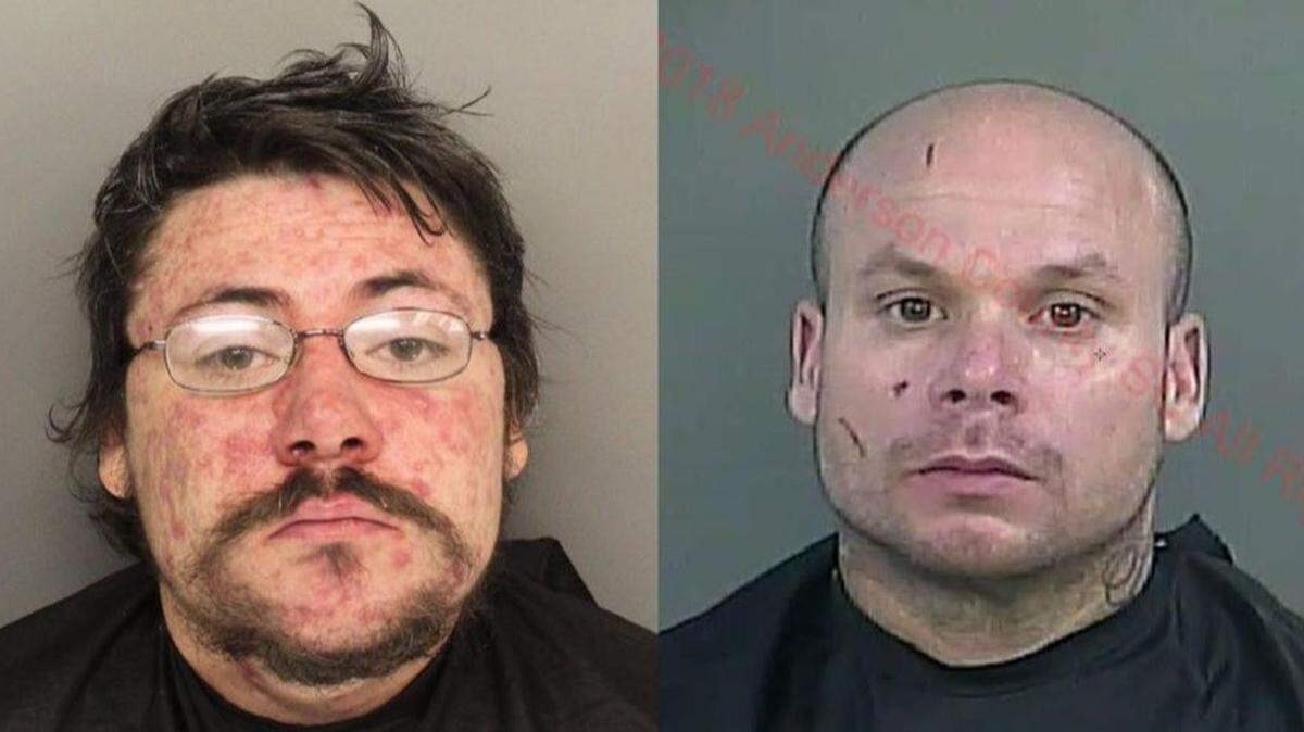 Brian Pressley, left, and Charles Pressley