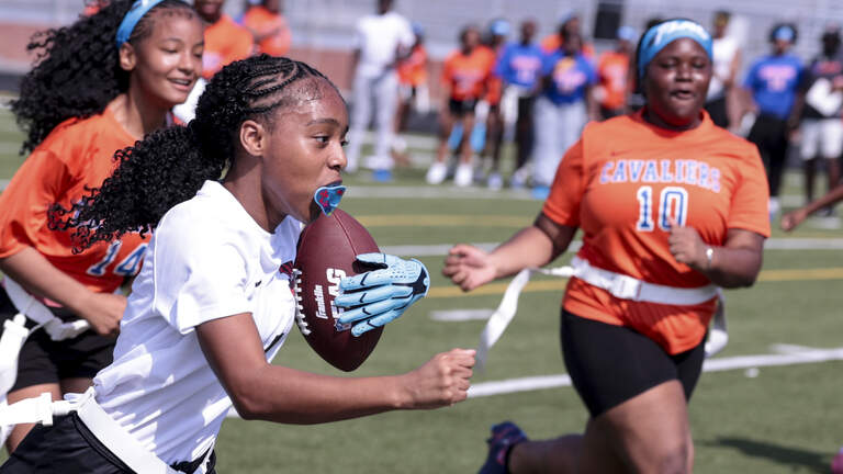 Photos: Scenes from the inaugural Midlands Flag Football League showcase