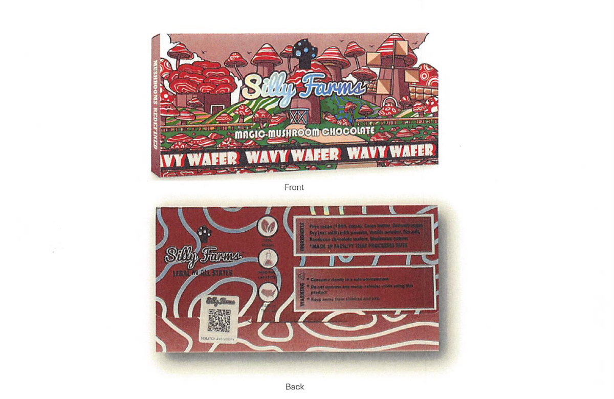The hallucinogen psilocin is not listed as an ingredient in the Wavy Wafer chocolate bars that Zachary Elias, 29, consumed before allegedly fatally shooting two people in Rock Hill, according to a report submitted to court.