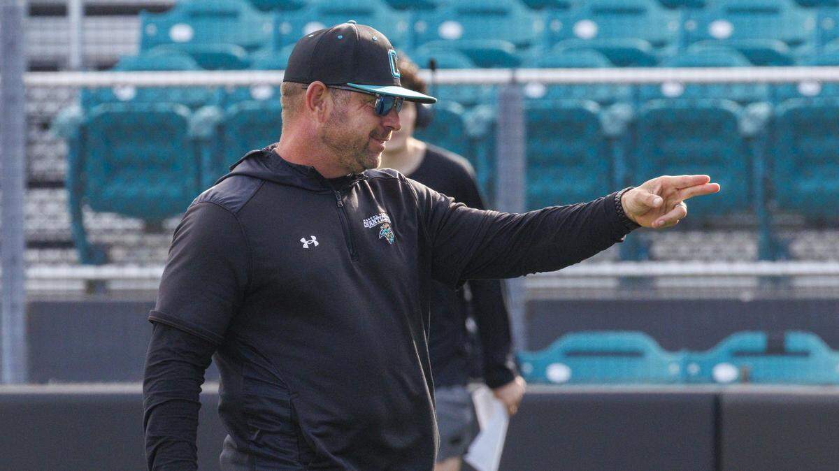 Coastal Carolina University head baseball coach Kevin Schnall 