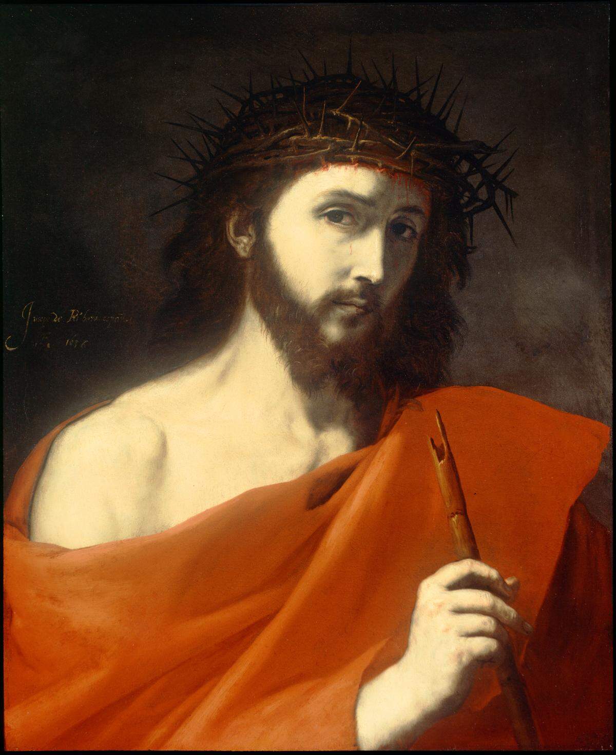 Ecce Homo, Jusepe de Ribera called Lo Spagnoletto, CL 127, Object 0284, 17th century Spanish active in Naples 