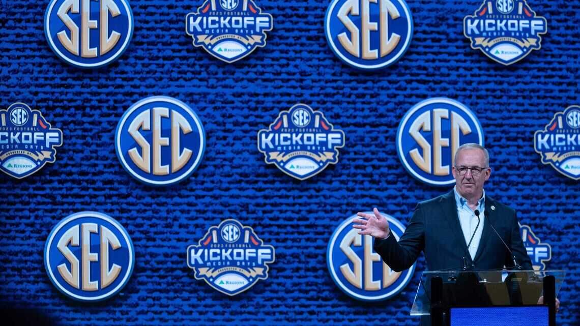 Three takeaways from Greg Sankey’s address to open SEC Media Days