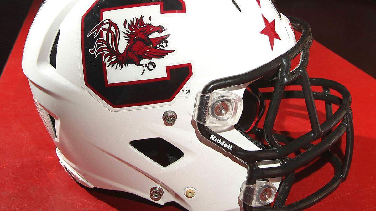 South Carolina is going to wear a version of the George Rogers-era helmets this season.