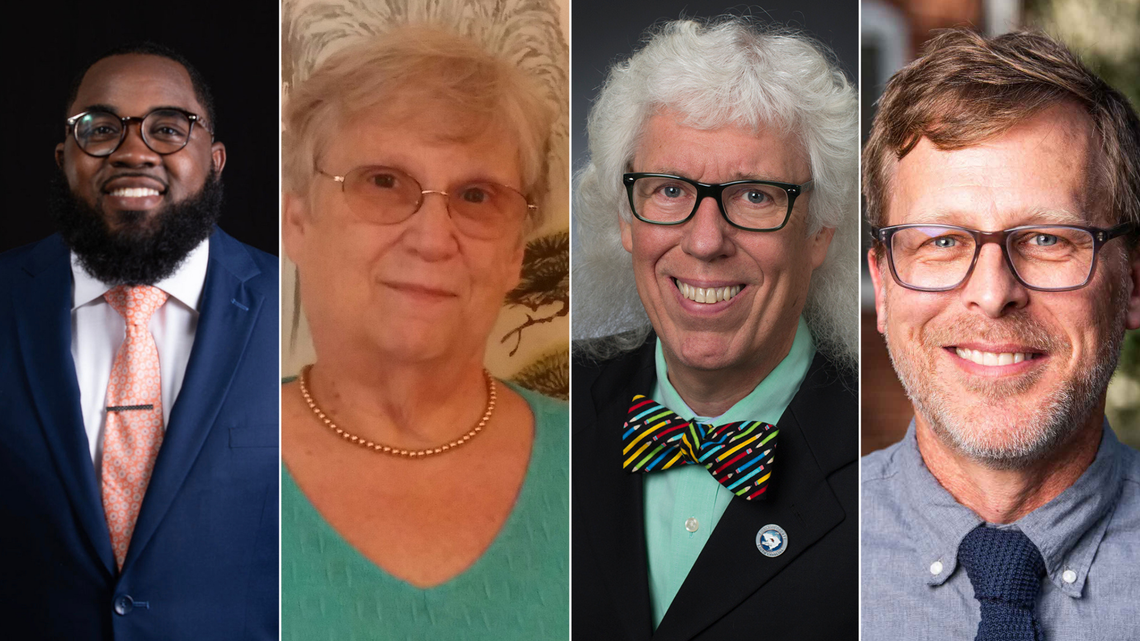 The candidates running for Richland 1’s Special Election are (in the order they appear) Hamilton Jacobs, Leslie Harvel, Jim Manning and Robert Lominack.